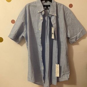 Tommy Hilfiger Mens Short Sleeve Dress shirt
